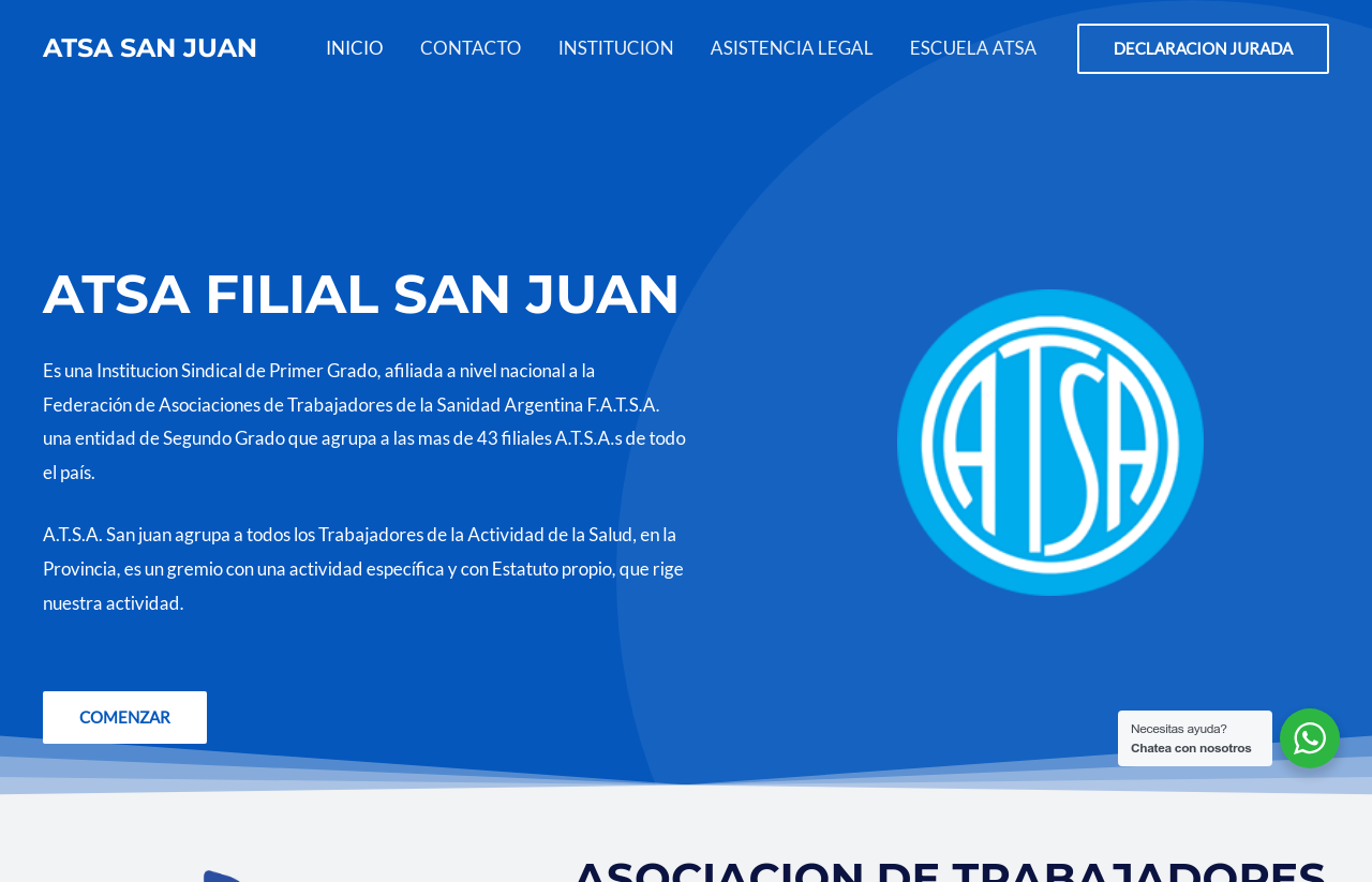 Proyecto de ATSA San juan