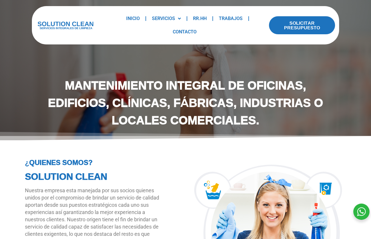 Proyecto de Solution Clean